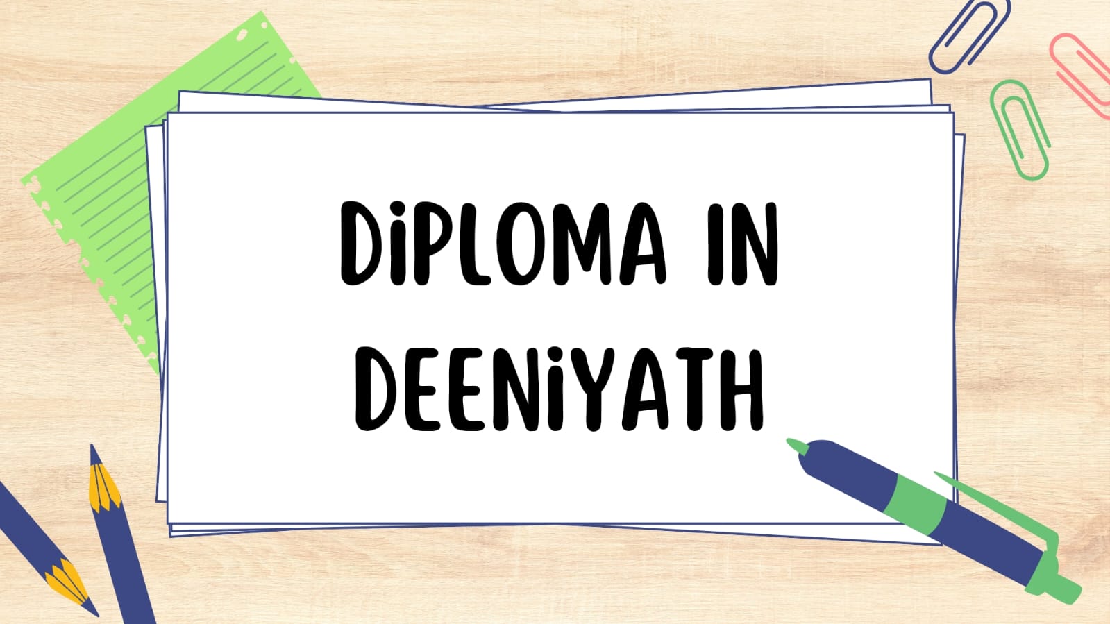 Protected: Diploma in Deeniyath